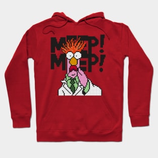 POXELART - beaker the muppets Hoodie